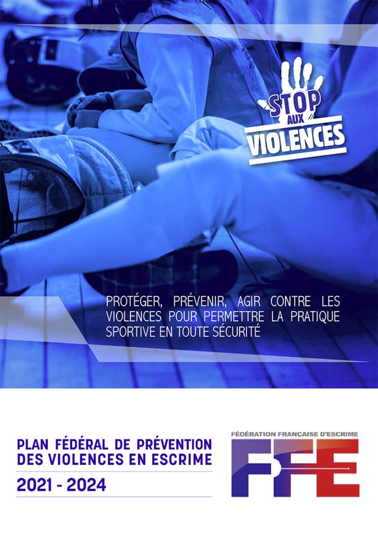 Affiche Stop Violences — FFE